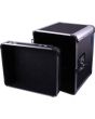 Record Flightcase, Black Euro Style Album Case, Holds 70 Records