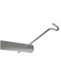 Small Height Adjustable (895-1125mm) Silver Satellite Stand