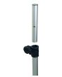 Small Height Adjustable (895-1125mm) Silver Satellite Stand