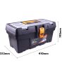 Eco Master Black 16inch ABS Tool Box