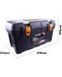 Eco Master Black 22inch ABS Tool Box