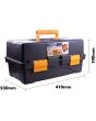 17" Multi Functional Cantilever Storage Box 2 storey trays