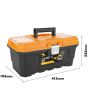 Pro Master 16inch Tool Box with Tough Metal Catch