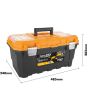 Pro Master 19inch Tool Box with Tough Metal Catch
