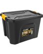 40L Heavy Duty Stackable Storage Box with Clip on Lid