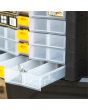 Modular Multi 5 Drawer Storage Box with Lid