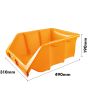 Stackable Polypropylene Storage Bin