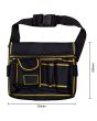 Tool-Lab Belt Tool Pouch with 6 Pockets