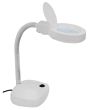 Desktop Fluorescent Gooseneck Illuminated Magnifier With 3.5" Lens