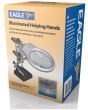 LED Illuminated Magnifier Helping Hands With Articulated Arms