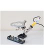 LED Illuminated Magnifier Helping Hands With Articulated Arms