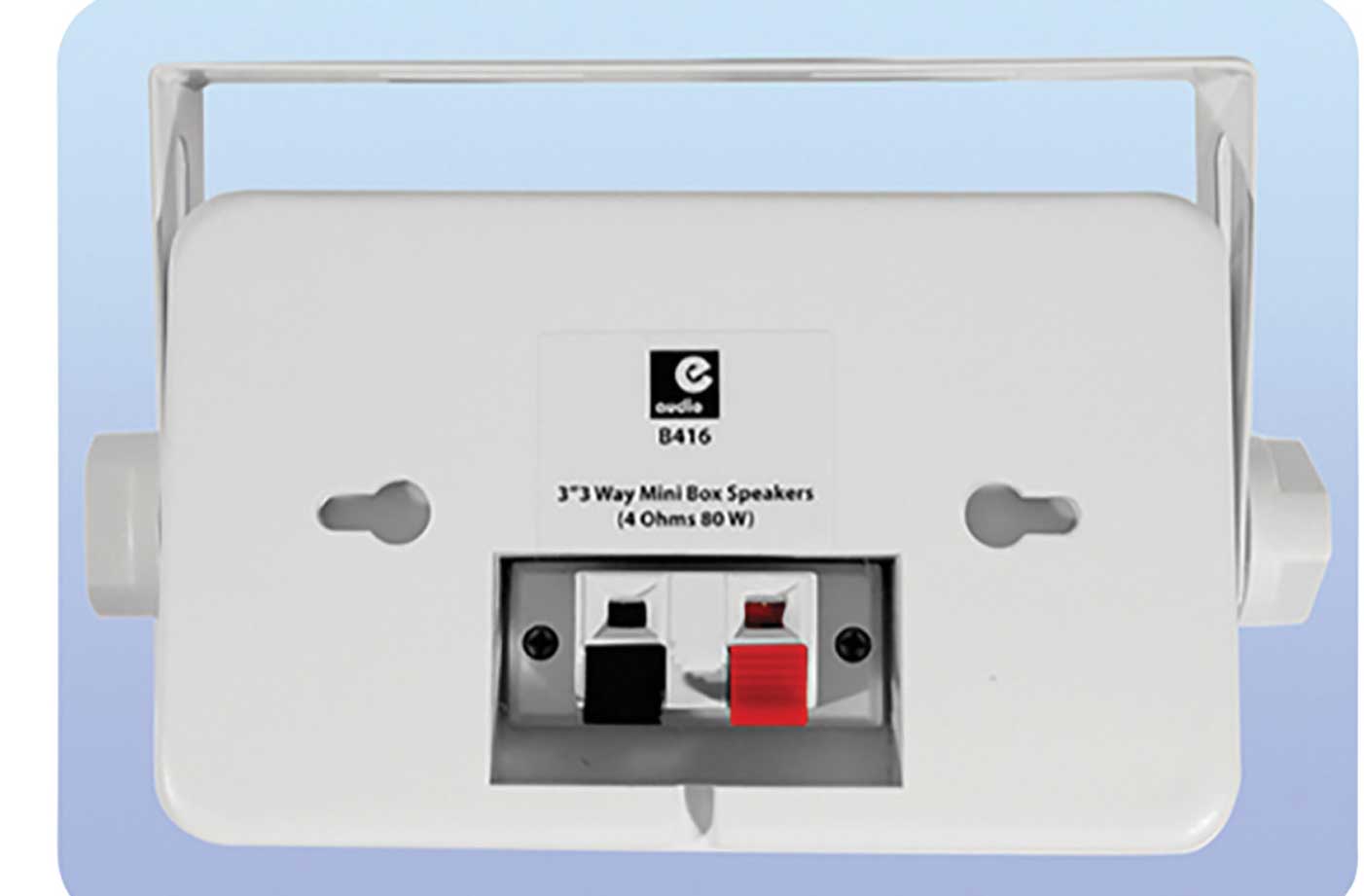 Bluetooth Wall Speakers and Bluetooth Amplifier System Indoor Outdoor 3" White